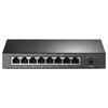 TP-Link TL-SF1008P Non gestito Fast Ethernet (10/100) Supporto Power over Ethernet (PoE) Nero