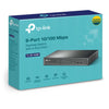 TP-Link TL-SF1008P Non gestito Fast Ethernet (10/100) Supporto Power over Ethernet (PoE) Nero