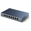 TP-Link TL-SG108 Non gestito Gigabit Ethernet (10/100/1000) Nero