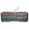 Trust GXT 877 Scarr tastiera Gaming USB Italiano Nero, Metallico