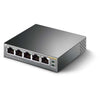 TP-Link TL-SG1005P Non gestito Gigabit Ethernet (10/100/1000) Supporto Power over Ethernet (PoE) Nero