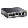 TP-Link TL-SG105E Gestito L2 Gigabit Ethernet (10/100/1000) Nero