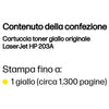 Toner Cf542A Giallo per Color Laserjet Pro M 254/281/280