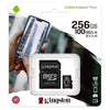 Kingston Technology Canvas Select Scheda micSDXC Plus 100R A1 C10 da 256GB + adattatore