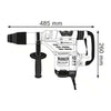 Trapano Martello Perforatore 1150 Watt Potenza colpo 8,8 Joule GBH 5-40 DCE