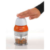 Ariete 1836 Choppy - Tritatutto con lame in Acciaio Inox - si avvia premendo il coperchio - 250 ml - 160 Watt - Arancione
