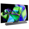 Tv 55 Oled Uhd Smart Tv Wifi 4K Dvb-T2 Alexa Google Oled55C31 Piede