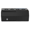 Vultech UPS700VA-XS - Gruppo di continuità 700VA 4x Bipasso/Schuko + 2x USB