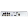 Vultech Security Network Video Recorder 8 Canali POE - 8MP UHD - H265