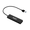 Hub Usb 2.0 4P Tetra Compatibile Usb1.0/2.0 Notebook