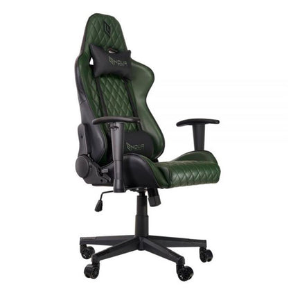 Poltrona Gaming Kui K7 Testa e Cuscino Black/Green