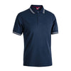 POLO SMITH in Cotone Piquet 100% - Blu Navy/Bianco