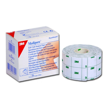 Medipore 3M - H 50 mm X 10 M - 1 Rotolo