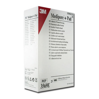 Medipore 3M + Pad 10 X 15 cm - Conf. 25 Pz.