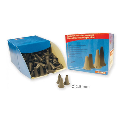 Mini Speculum Monouso Diam. 2,5Mm-Grigi - Conf. 250 Pz.