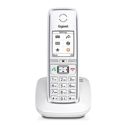 C530 Telefono cordless - DECT Identificatore di chiamata - bianco