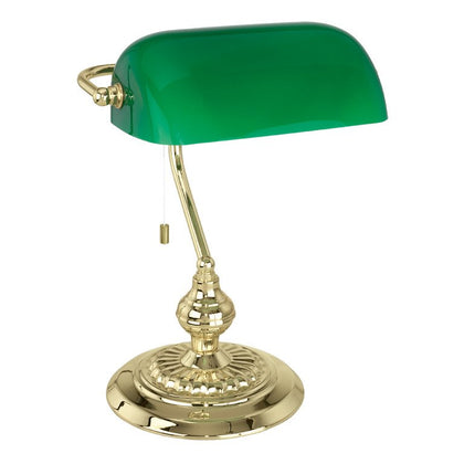 EGLO BANKER lampada da tavolo - E27 60 W - Ottone