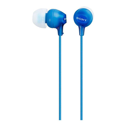 MDR-EX15AP - Cuffie Auricolari Stereo con Microfono - jack 3,5 mm - blu