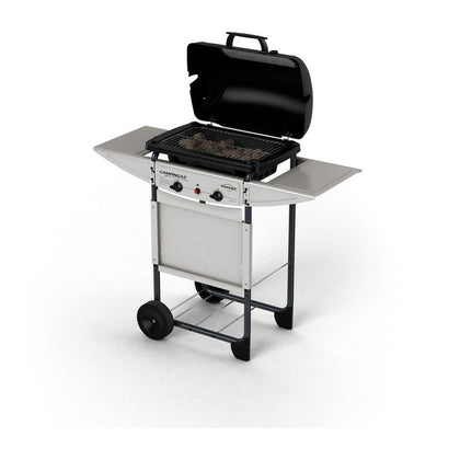 Expert Plus - Barbecue Carrello a Gas - 7000W - Nero/Grigio