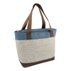 Entertainer Cooler - Borsa frigo termica 16 litri - Blu/Marrone/Grigio