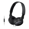 MDR-ZX110AP - Cuffie con microfono - jack 3,5 mm - nero