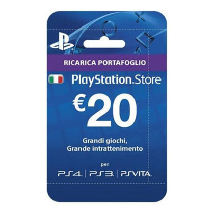 Playstation Live Cards Hang 20 Euro