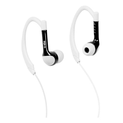 in-ear Runway Sport - Auricolari stereo con microfono e tasto risposta - jack 3,5 mm - bianco