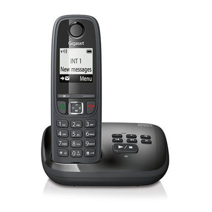 AS405A Telefono cordless DECT - Identificatore di chiamata - Nero