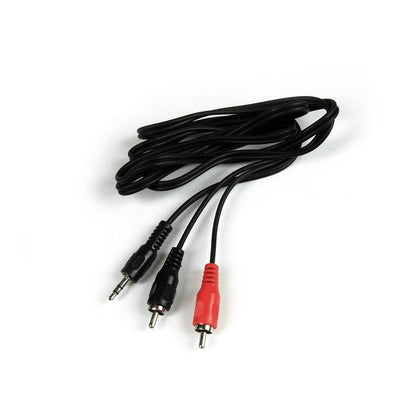 CO9A50115 cavo audio 1,5 m - 3.5mm 2 x RCA Nero