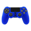 90403B - Protezione custodia in silicone per controller PS4 - blu