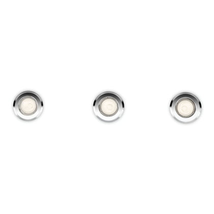 Essentials - Spot Incasso per faretto GU10 - lampadina esclusa - cromato opaco