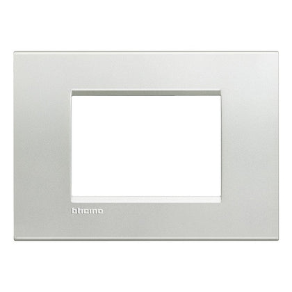 Placca 3p argento livinglight