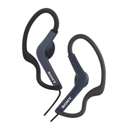 MDR-AS210 Cuffie Aggancio Connettore 3.5 mm Nero