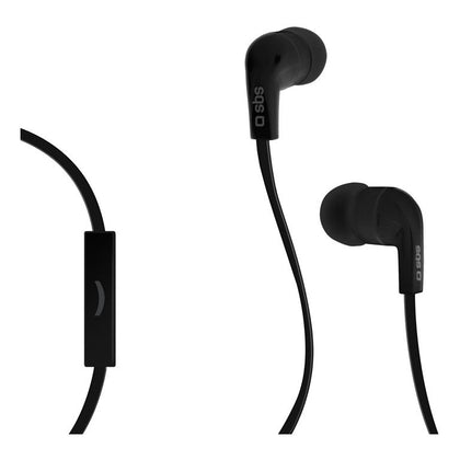 Auricolari Cuffie in-ear con Microfono Nero - Flat Studio Mix 30 TEFLAT2INEARK