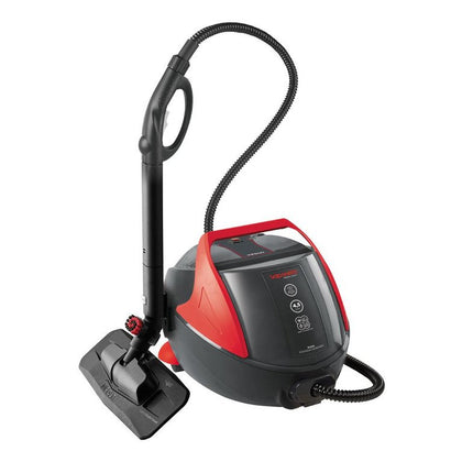 Pro 85_Flexi Pulitore a vapore cilindrico 1100 W Nero, Rosso