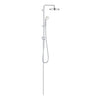 GROHE 26381001 sistema di doccia 2 testina/e Parete Cromo