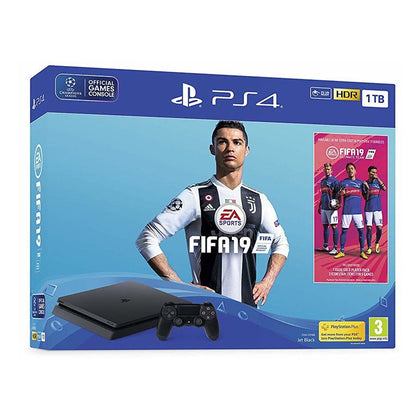 Playstation 4 Slim 1TB + FIFA 19 1000 GB Wi-Fi Nero