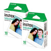 Instax Square pellicola per istantanee - 62 x 62 mm - 20 pezzi