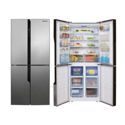 SQ50NFXD frigorifero side-by-side Libera installazione 431 L Acciaio inossidabile