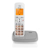 Bravo Rich Telefono DECT Identificatore di chiamata Grigio, Bianco