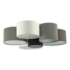 EGLO PASTORE illuminazione da soffitto Marrone, Grigio, Bianco E27