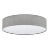 Plafoniera Lampada da soffitto - 3x60w E27 - 57x15 cm - Bianco - 97613