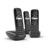 AS690 Trio Telefono DECT Identificatore di chiamata Nero