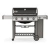 Barbecue a Gas GPL BBQ 14070 W da Giardino con Coperchio e Ruote - 62011129 Serie Genesis II E-410 GBS