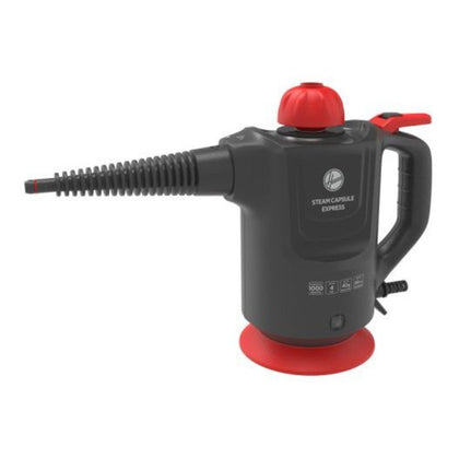 Hoover SGE1000 011 Pulitore a vapore portatile 0,37 L 1000 W Rosso, Titanio