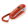 KENOBY CID Telefono analogico Identificatore di chiamata Rosso, Bianco