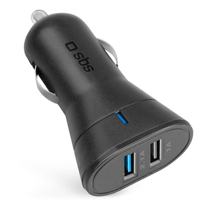 Caricabatterie da auto da 3100 mAh con 2 uscite USB