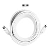 ECAN100MFW cavo coassiale 10 m 9.5 mm Bianco