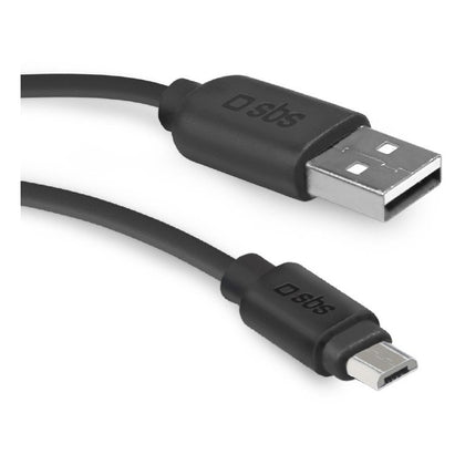 TECABLEMICRO1KPOS cavo USB 1 m USB 2.0 USB A Micro-USB B Nero