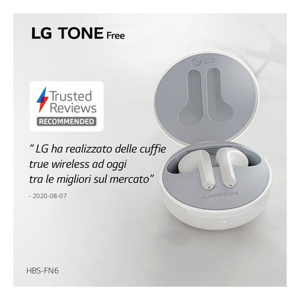 LG TONE Free FN6 White Cuffia Auricolare true wireless